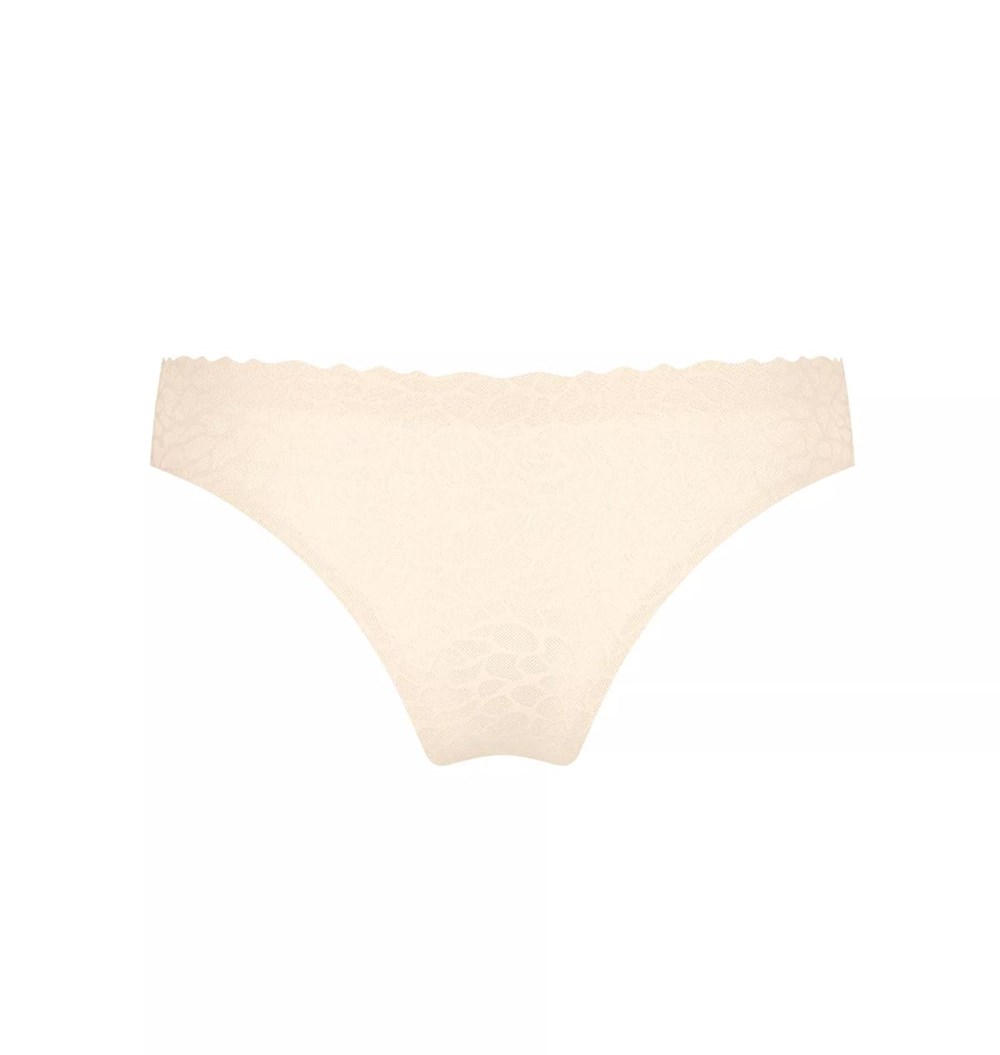 Sloggi Zero Feel Lace Brazil Panty Angora | 01936-SDLP