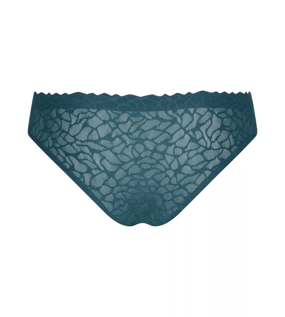 Sloggi Zero Feel Lace Brazil Panty Secret Lagoon | 28163-UYJN