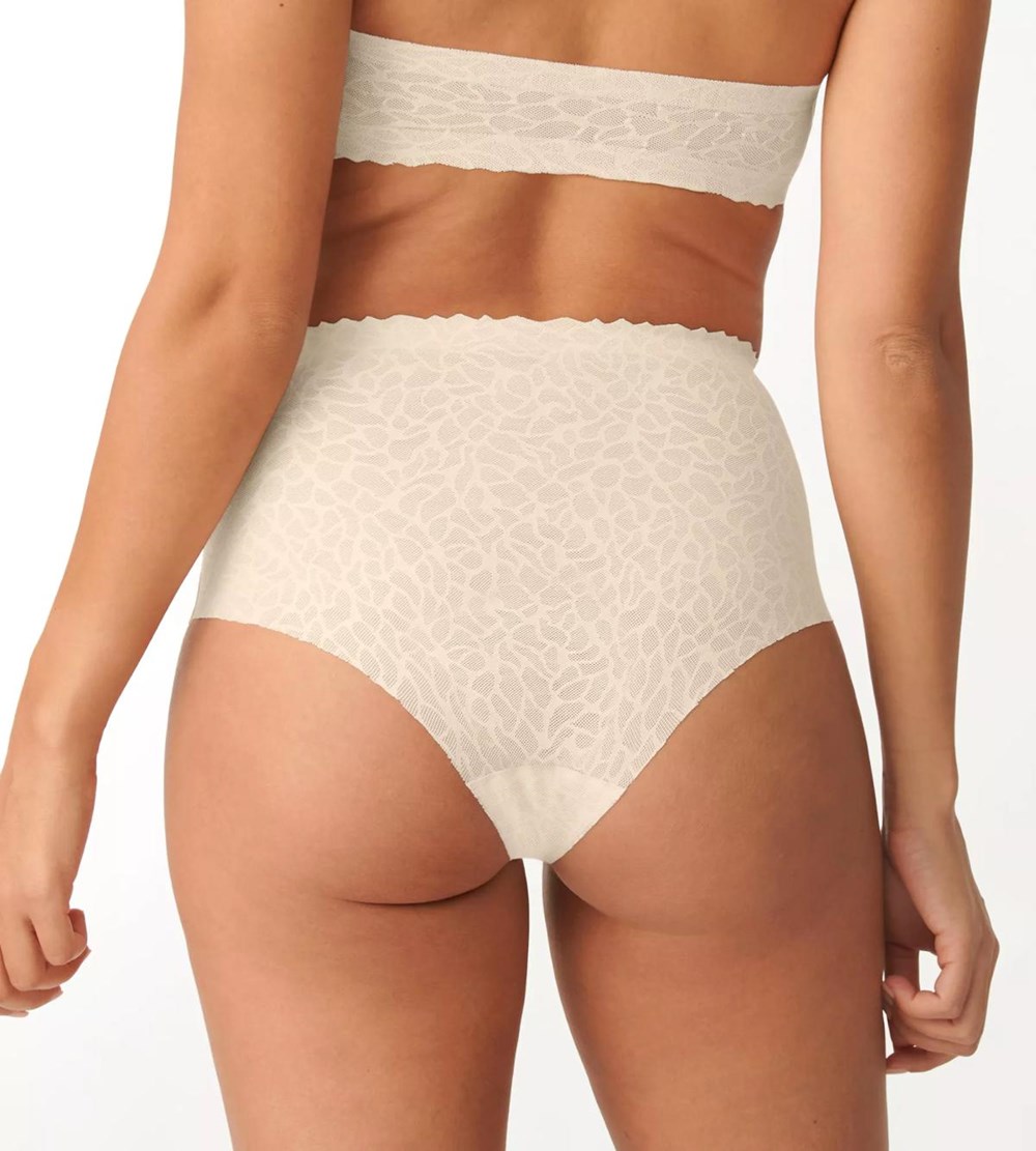 Sloggi Zero Feel Lace High Waist Angora | 05742-TKRJ