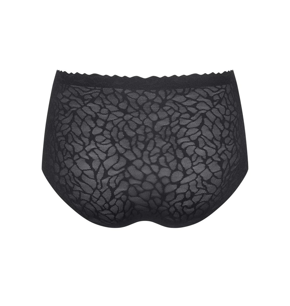 Sloggi Zero Feel Lace High Waist Black | 17230-WITH