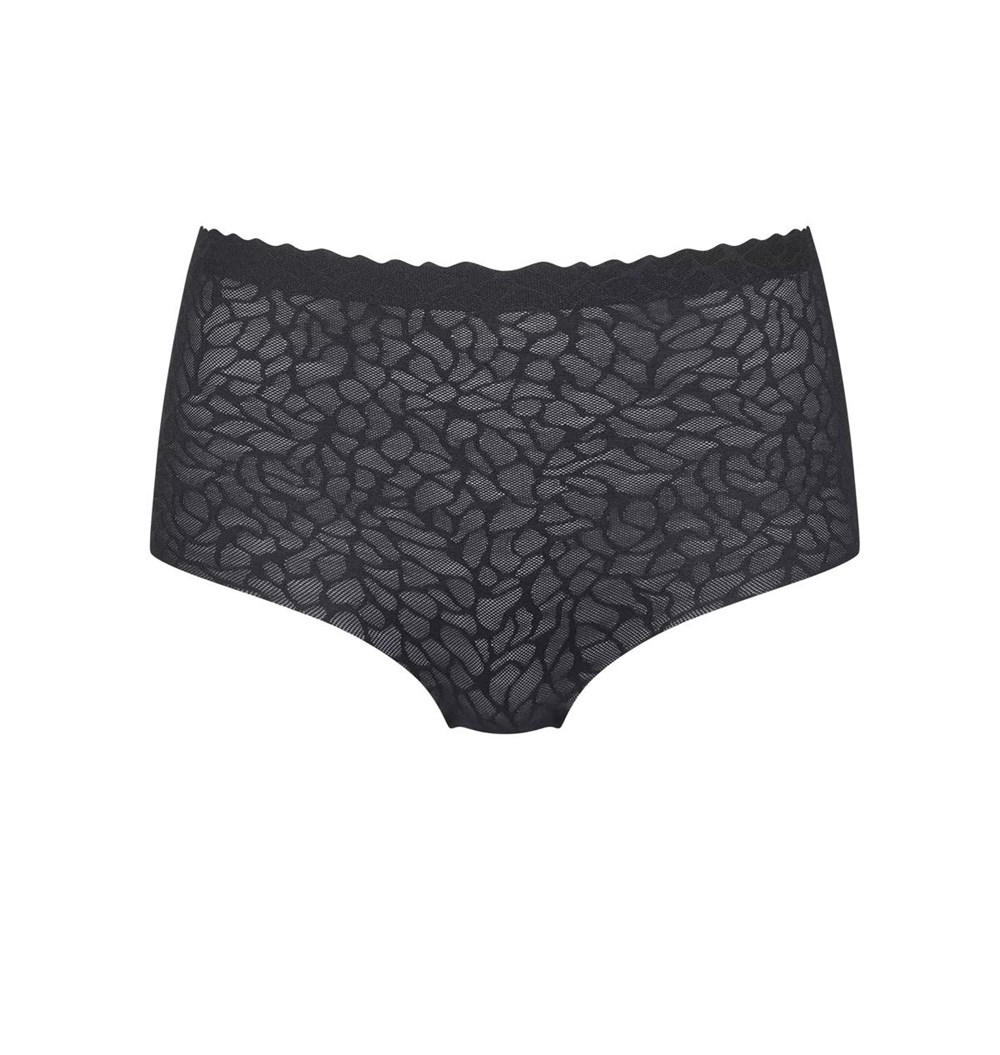 Sloggi Zero Feel Lace High Waist Black | 17230-WITH