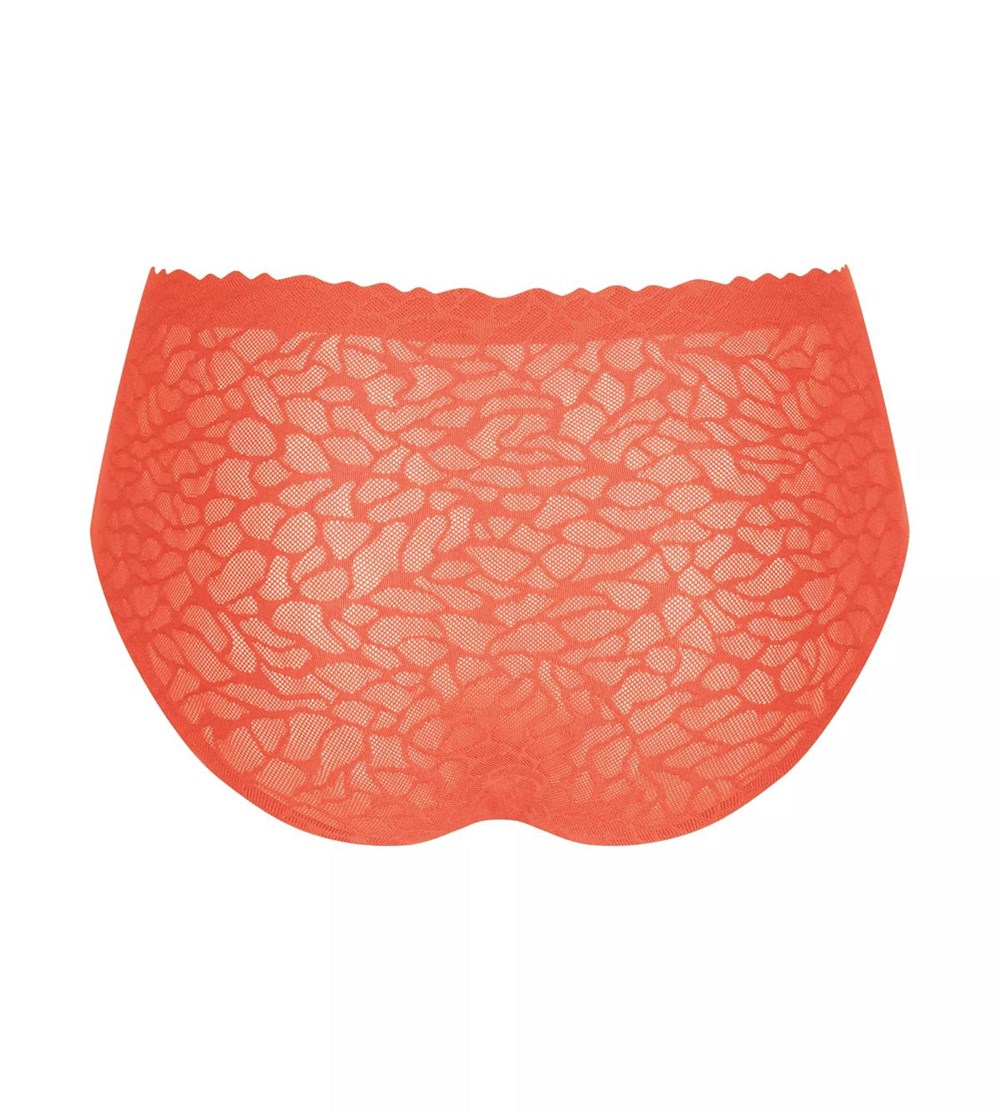 Sloggi Zero Feel Lace High Waist Watermelon | 26547-ZYNS