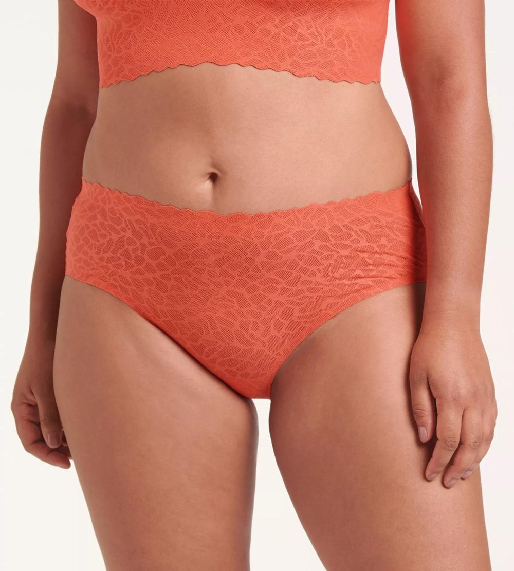 Sloggi Zero Feel Lace Hipster Watermelon | 53840-CKAD