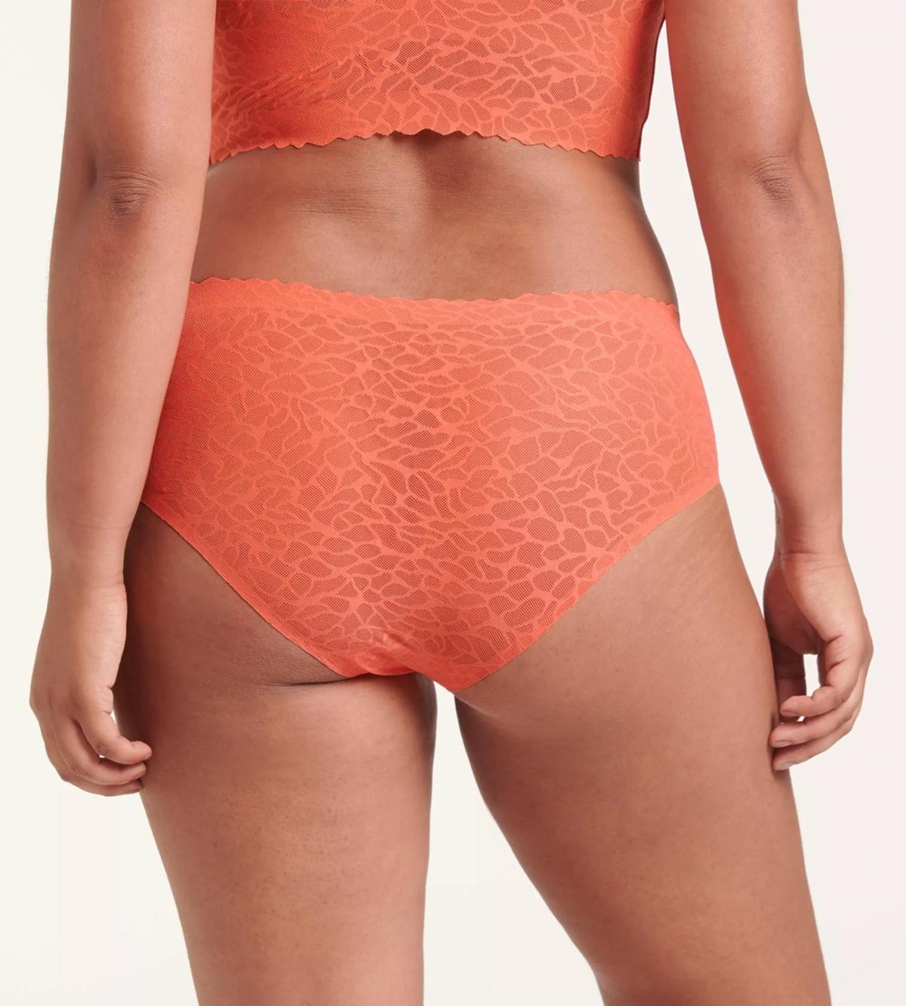 Sloggi Zero Feel Lace Hipster Watermelon | 53840-CKAD