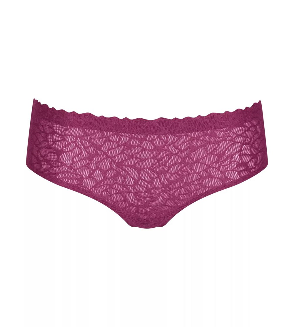 Sloggi Zero Feel Lace Hipster Wine | 43520-MUKB