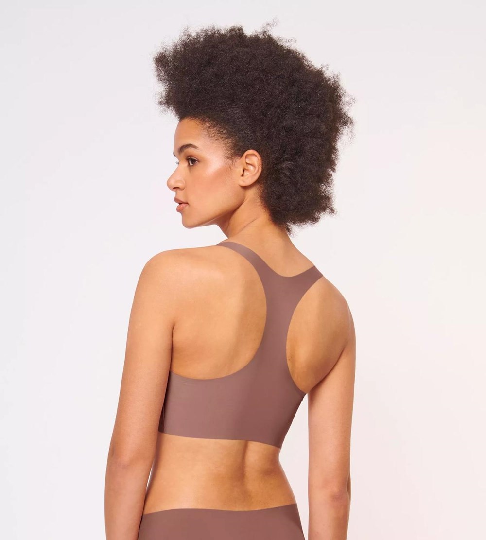 Sloggi Zero Feel Racerback Top Cacao | 40971-WZYR