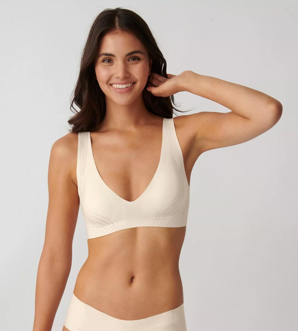 Sloggi Zero Feel Soft Bra Angora | 74901-YZBJ