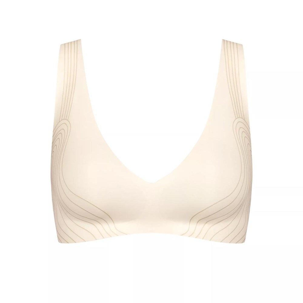 Sloggi Zero Feel Soft Bra Angora | 74901-YZBJ