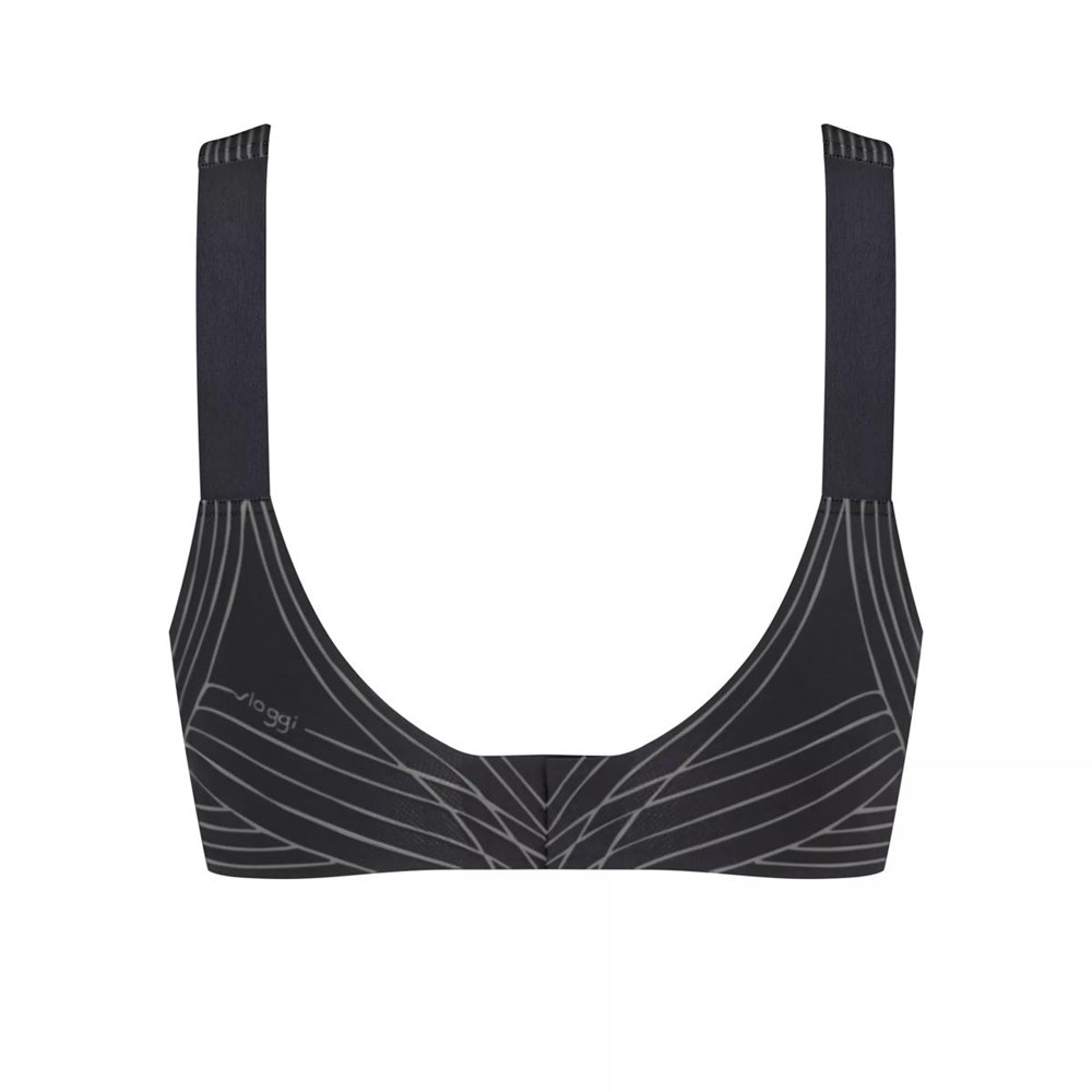 Sloggi Zero Feel Soft Bra Black | 57268-ZHVP