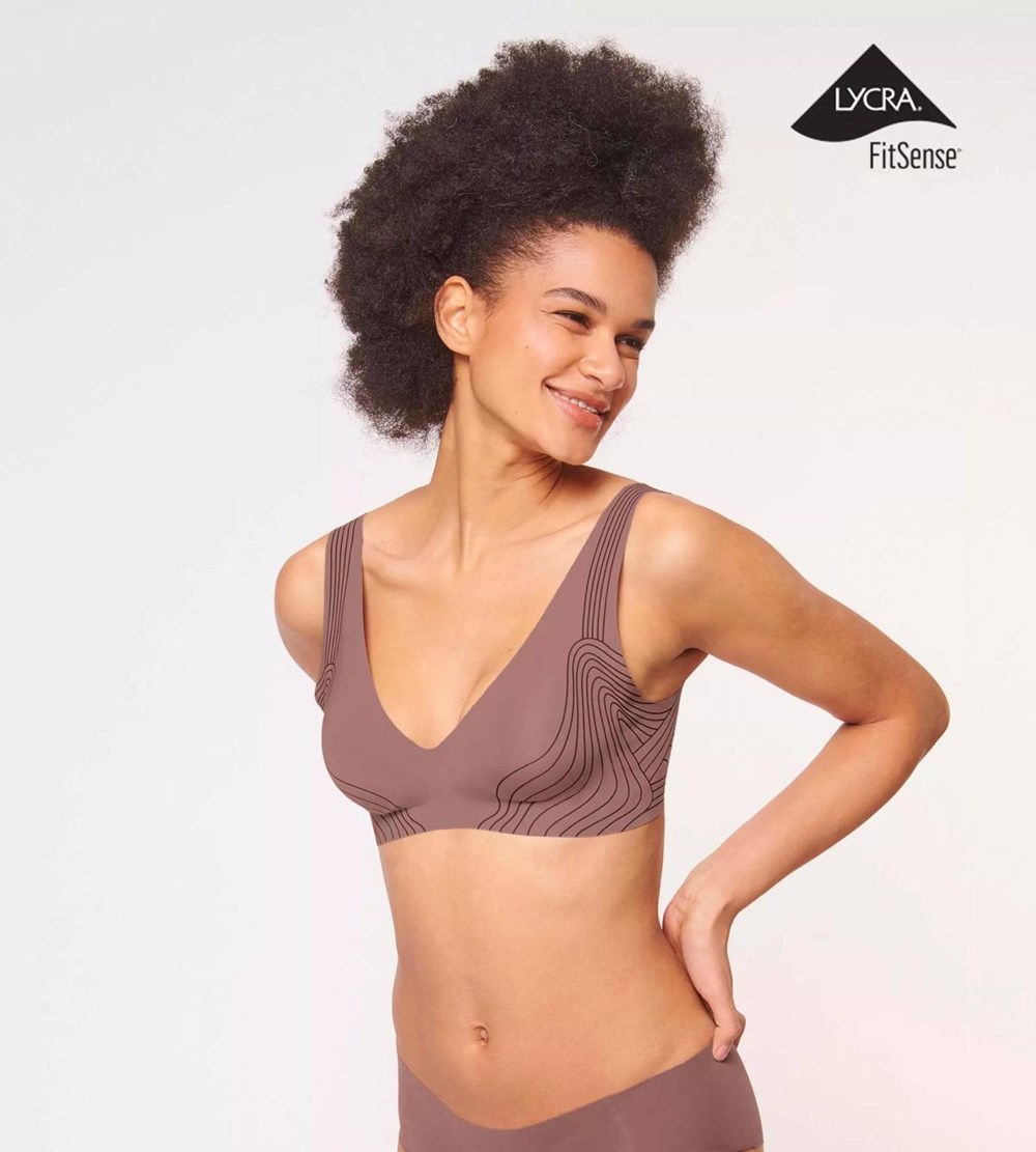 Sloggi Zero Feel Soft Bra Cacao | 56029-KCQI