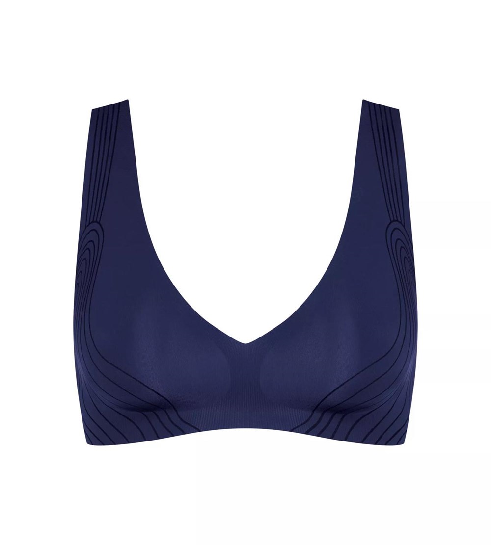 Sloggi Zero Feel Soft Bra True navy | 34759-MFJU