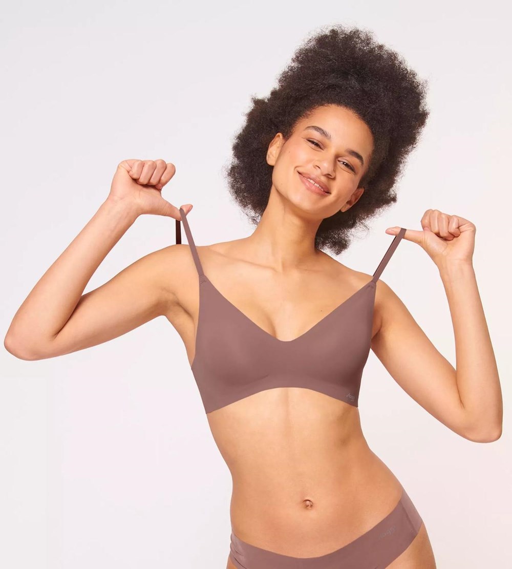 Sloggi Zero Feel Ultra Bra Cacao | 89375-DNET