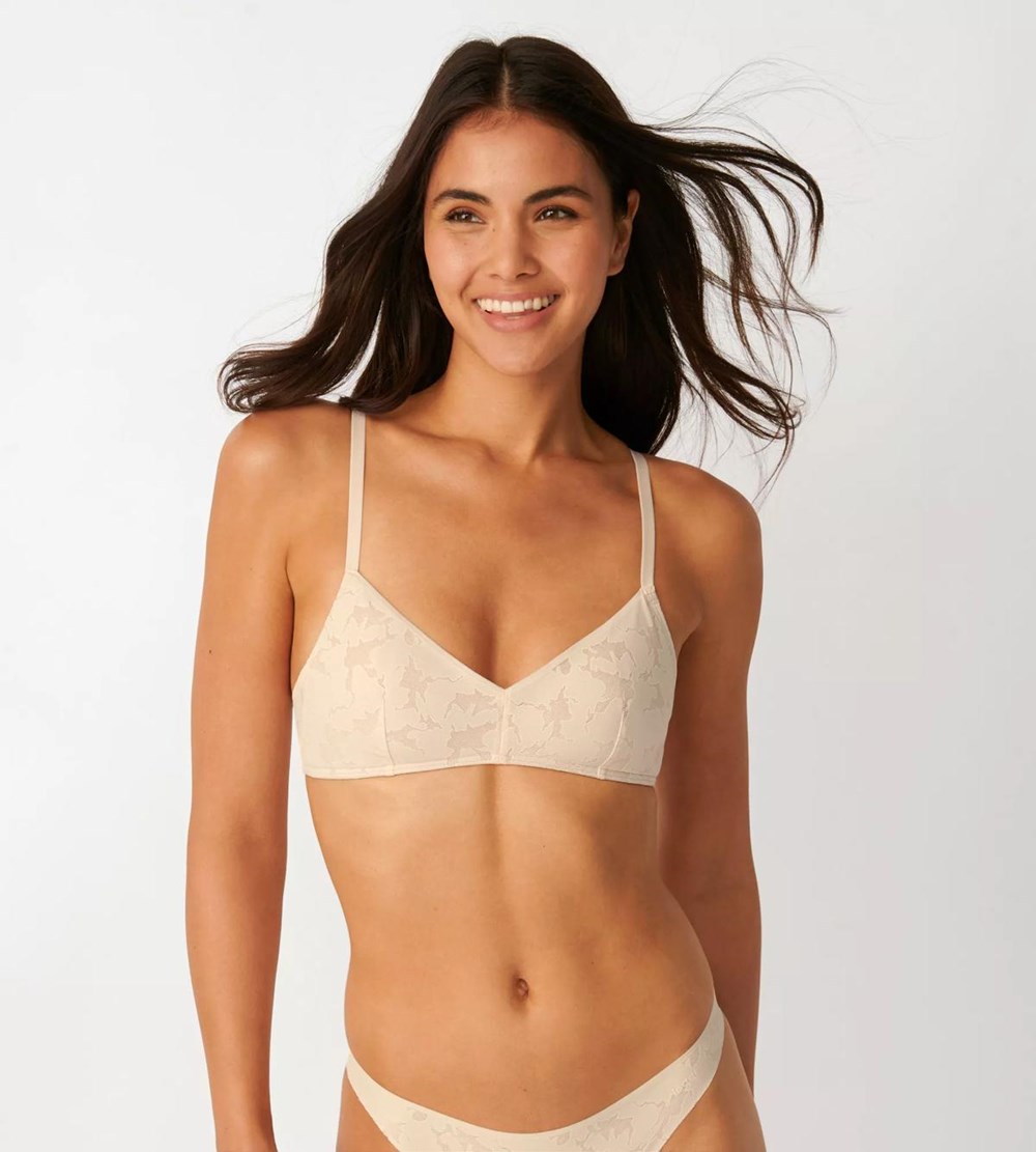 Sloggi Zero Lace Bralette Fresh powder | 80321-VQDS