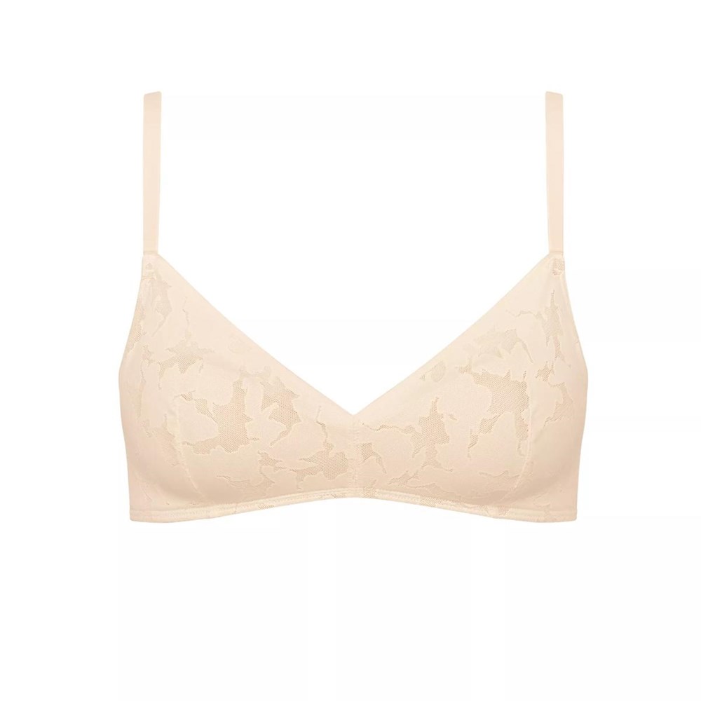 Sloggi Zero Lace Bralette Fresh powder | 80321-VQDS