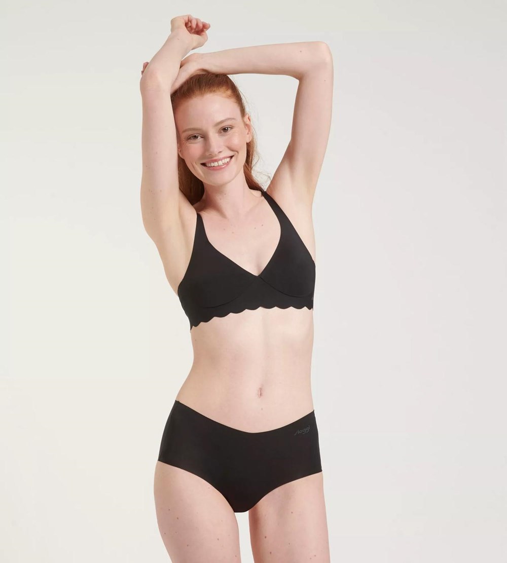 Sloggi Zero Microfibre Shorty Black | 48970-HCVA