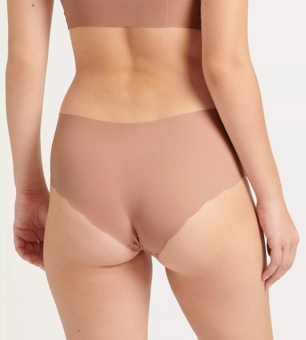 Sloggi Zero Microfibre Shorty Cameo brown | 28164-TESG