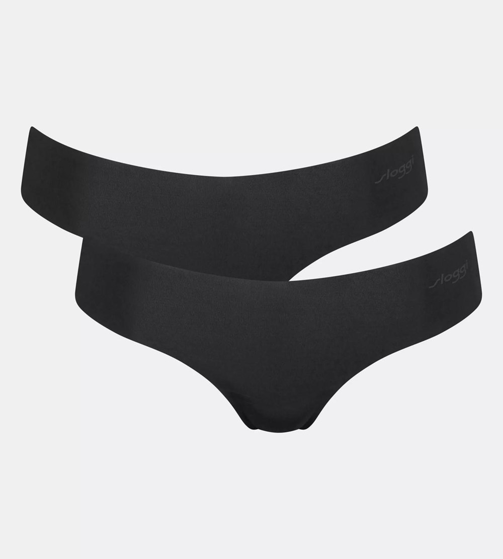 Sloggi Zero Microfibre String Brief Black | 23870-IXLN