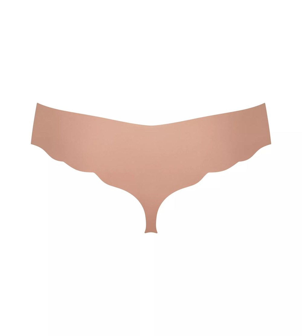 Sloggi Zero Microfibre String Brief Cameo brown | 15974-TCLZ