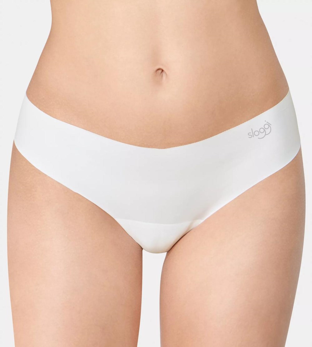 Sloggi Zero Microfibre String Brief Silk White | 87250-JCXS