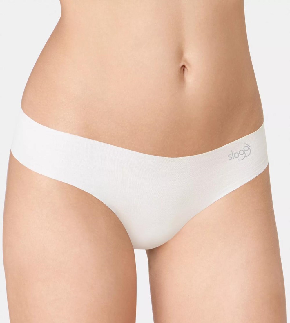 Sloggi Zero Modal String Brief Silk White | 79563-AQKP