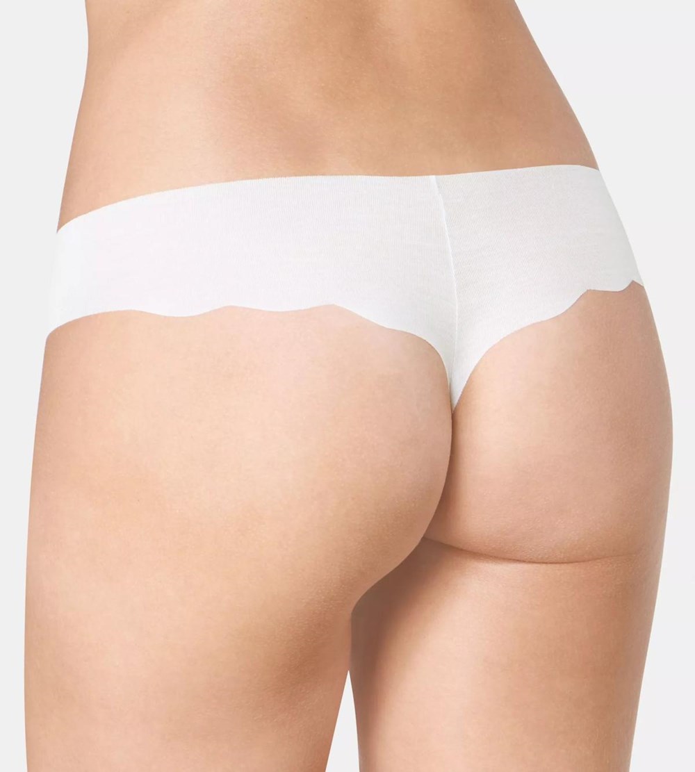 Sloggi Zero Modal String Brief Silk White | 79563-AQKP