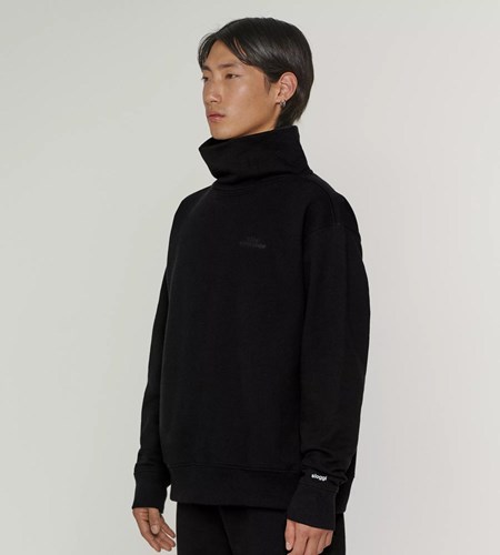 Sloggi 032c X Unisex Sweater Black | 34902-WRQT