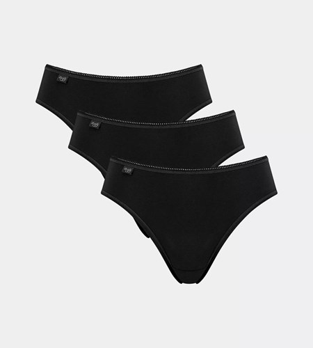 Sloggi 24/7 Cotton Tai Brief Black | 61354-QGHN