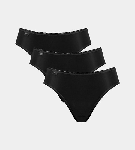 Sloggi 24/7 Microfibre Tai Brief Black | 49038-RQTU