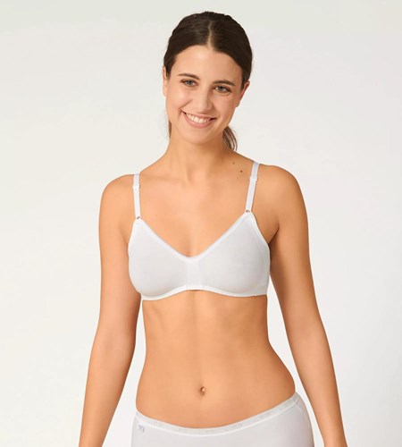 Sloggi Basic+ Non-wired Bra White | 94013-BUQZ