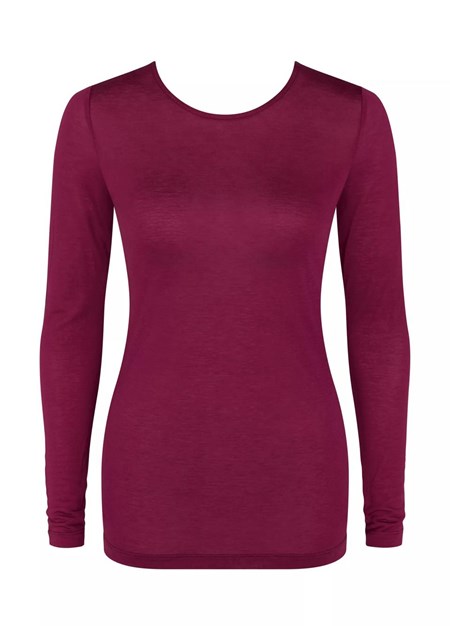 Sloggi Ever Cosy Shirt Dark Wine | 40519-SZXO