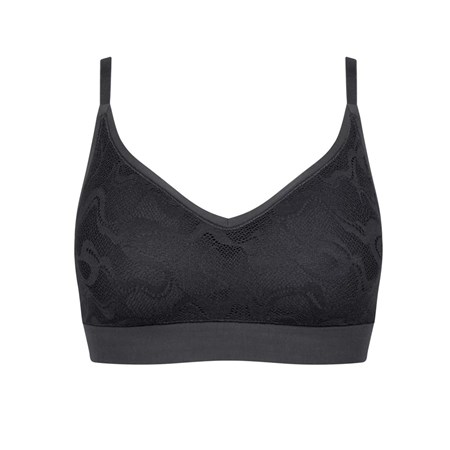 Sloggi Go Allround Lace Padded Bra Black | 03476-ISBC