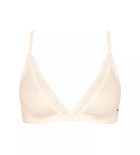 Sloggi Go Ribbed Bralette Angora | 71250-CWSV