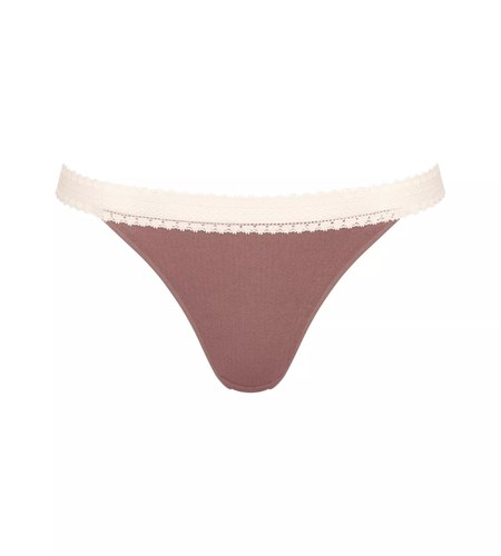 Sloggi Go Ribbed Brazilian Brief Brown - Light Combination | 67019-IDSA