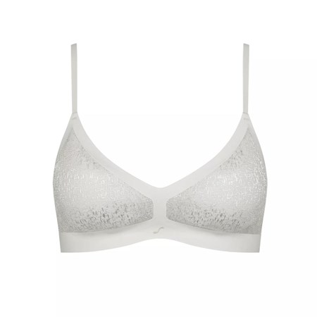 Sloggi S By Superb Padded Bra Moonstone Grey | 71256-ZDRJ