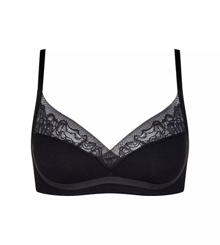 Sloggi S Shadow Soft Bra Black | 94506-OPTV