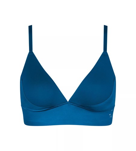 Sloggi S Smooth Padded Bra Lagoon Blue | 73642-CTLF