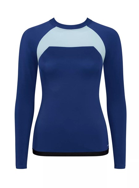 Sloggi Shore Blue Acara Rash Guard Twilight Blue | 48672-DQWU