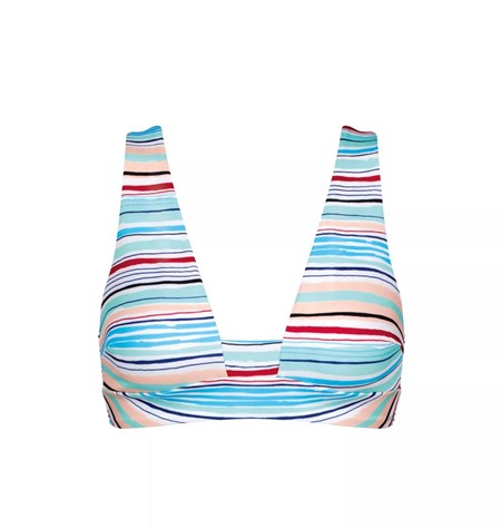 Sloggi Shore Candy Basslet Bikini Top Blue - Light Combination | 32846-TBEV