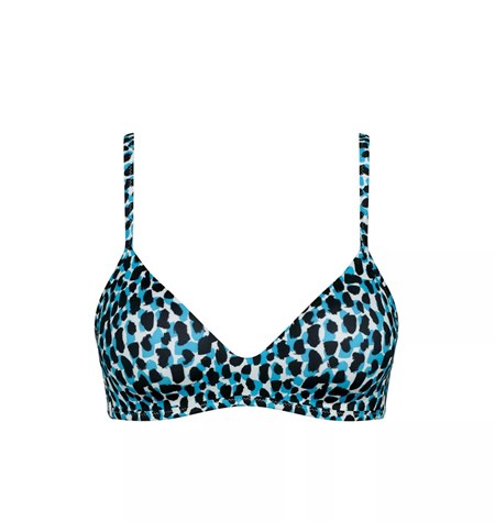 Sloggi Shore Koh Tachai Bikini Top Padded Blue - Dark Combination | 29487-UHAV