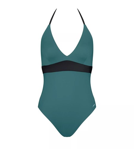 Sloggi Shore Kosrae Swimsuit Green Combination | 57846-HEDV