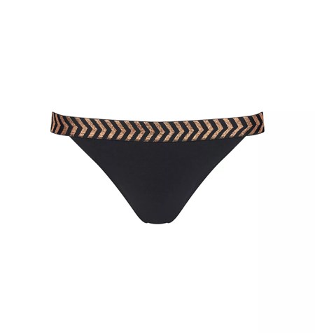 Sloggi Shore Mili Atoll Bikini Tanga Black | 13029-WFAE