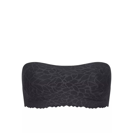 Sloggi Zero Feel Lace Bandeau Black | 48352-NTLP