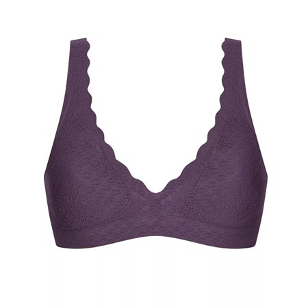 Sloggi Zero Feel Lace Bralette Blackcurrant Juice | 06194-EILQ