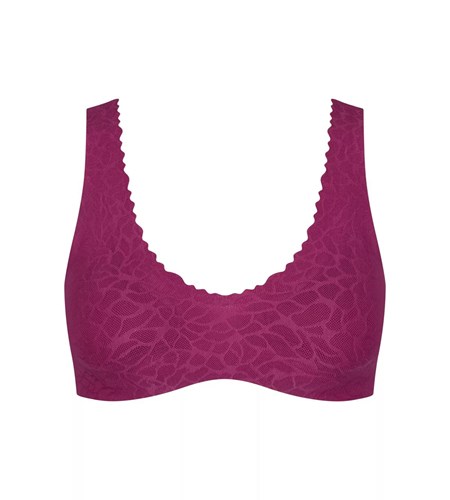 Sloggi Zero Feel Lace Bralette Wine | 13720-GAHC