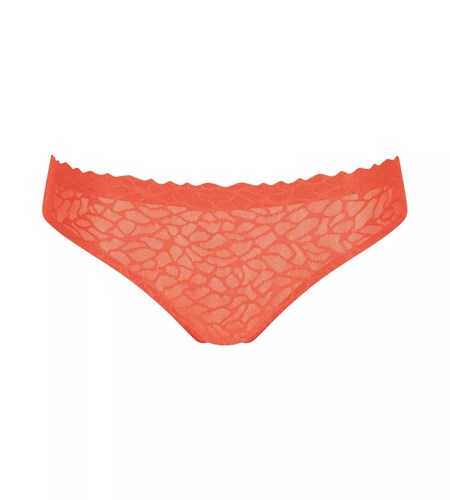 Sloggi Zero Feel Lace Brazil Panty Watermelon | 46128-WFDP