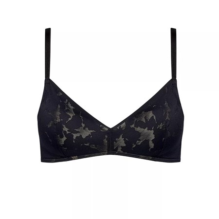 Sloggi Zero Lace Bralette Black | 36187-RJNZ